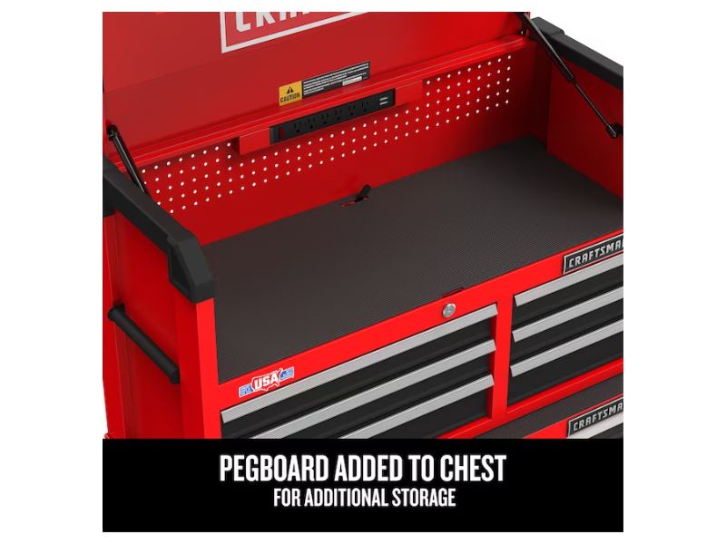 Gabinete de metal para organizar herramientas de 51.5" de ancho x 24.7" de alto Craftsman CMST98272RB