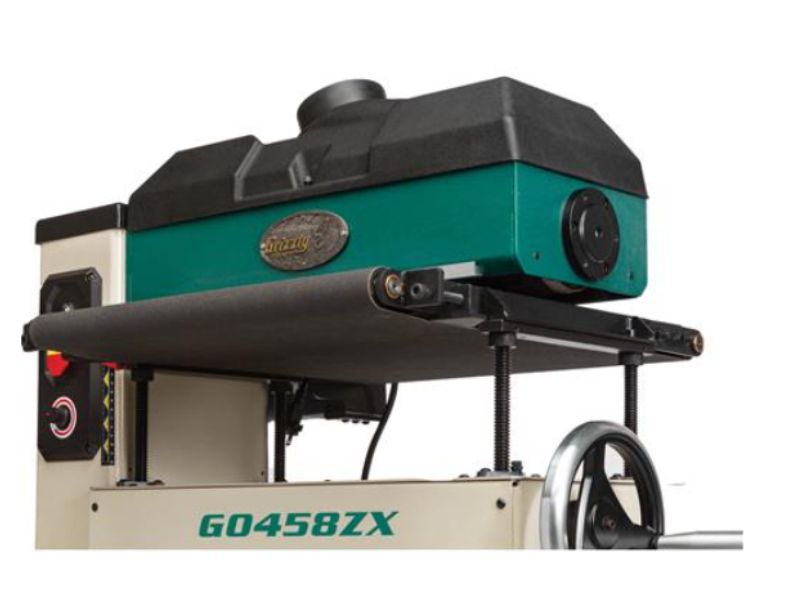 Lijadora de tambor de extremo abierto de 18" y 2 HP de velocidad variable Grizzly G0458ZX