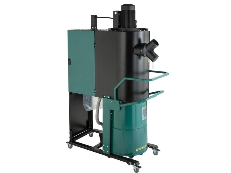 Colector de polvo ciclonico silencioso de 2 etapas 2 hp Growl-Tech Grizzly G0976
