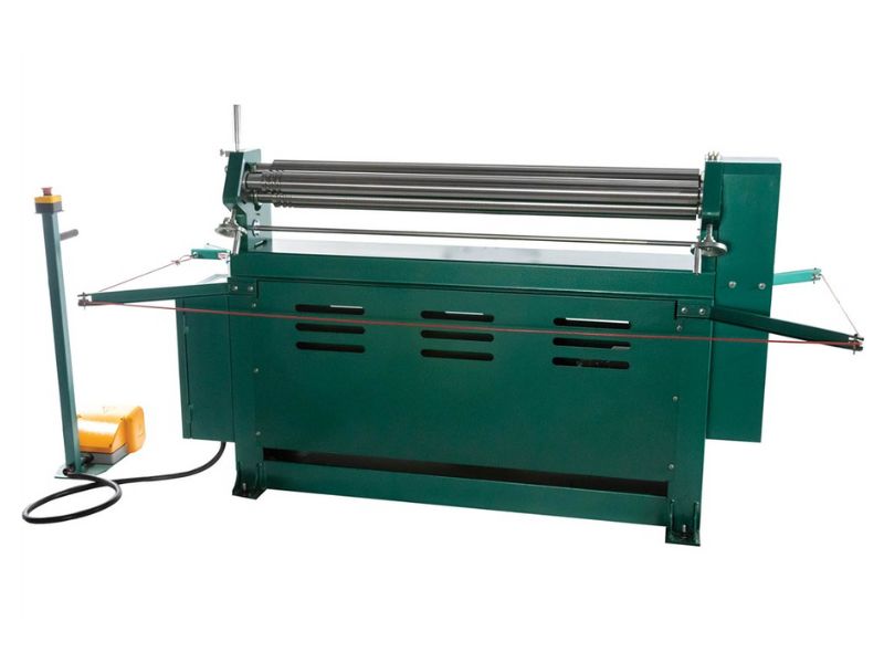 Roladora electrica de lamina de metal de 51" y 1 hp 110 V Calibre 16 Grizzly G0971