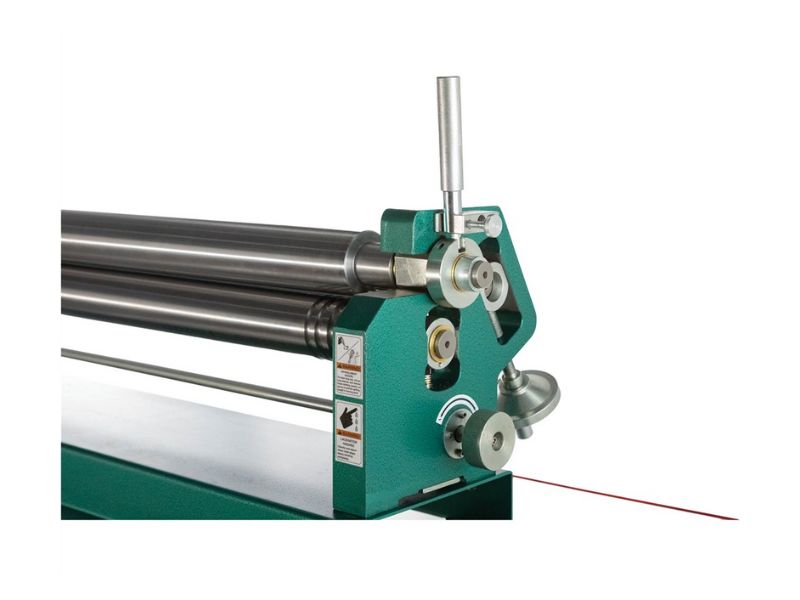 Roladora electrica de lamina de metal de 51" y 1 hp 110 V Calibre 16 Grizzly G0971