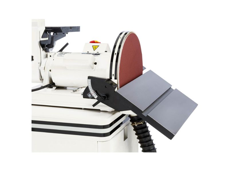 Lijadora combinada de banda y disco de 6" x 48" y disco de 12" Shop Fox W1712