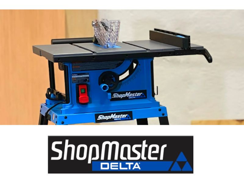 Sierra de banco portatil de 10" y 15 Amp Delta Shopmaster S36-295T3
