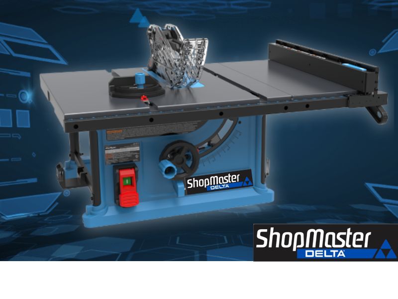 Sierra de banco portatil de 10" y 15 Amp Delta Shopmaster S36-295T3