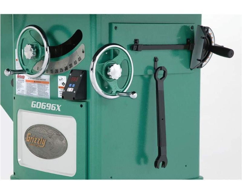 Sierra de mesa de 12" y 5 HP 220V Serie Extreme Grizzly G0696X