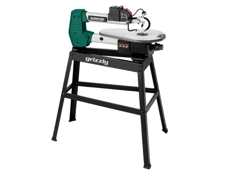 Sierra de calar de velocidad variable de 18" con soporte Grizzly G0938