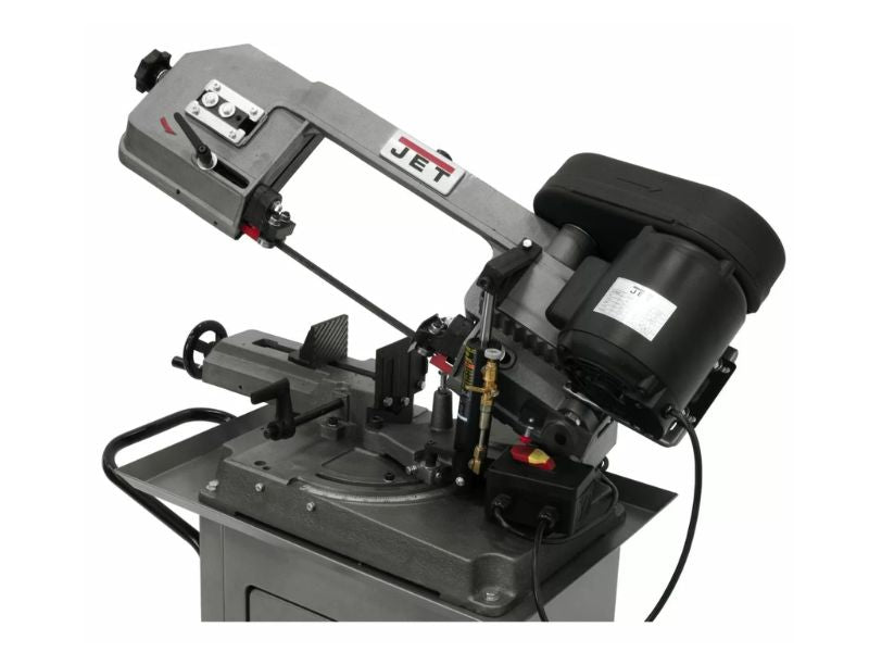 Sierra de cinta horizontal para metal de 5" x 6" y 1/2 HP JET HBS-56S