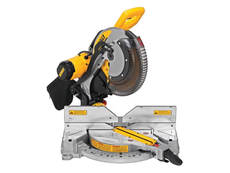 Sierra de inglete de 12 " doble bisel con luz de linea de corte Dewalt DWS716XPS