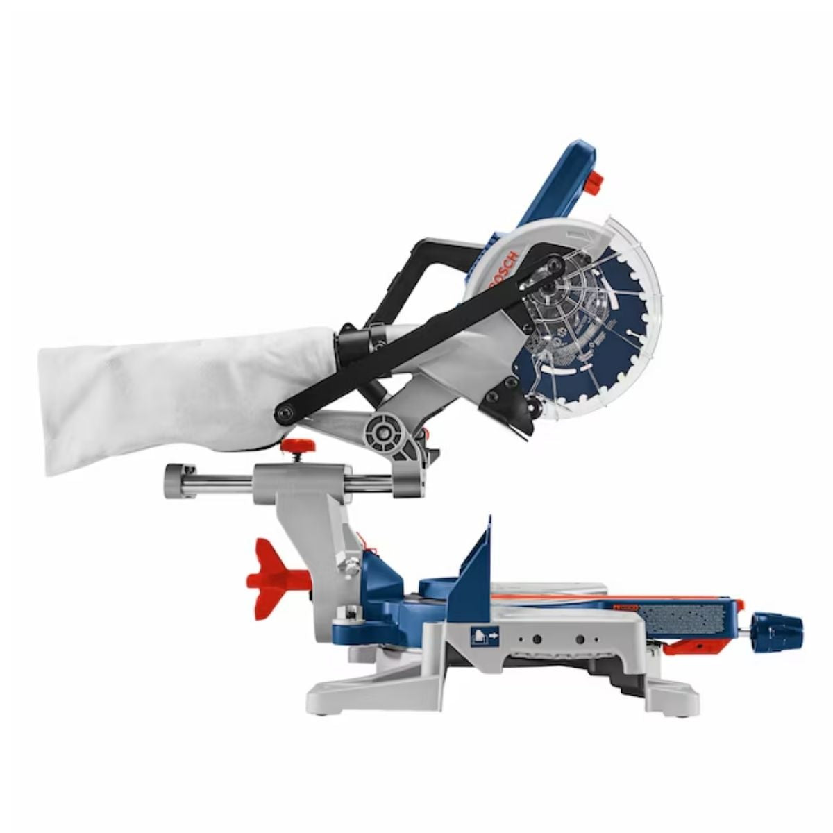 Sierra de inglete inalambrica telescopica un bisel de 7-1/4" 18V Bosch Profactor GCM18V-07SN