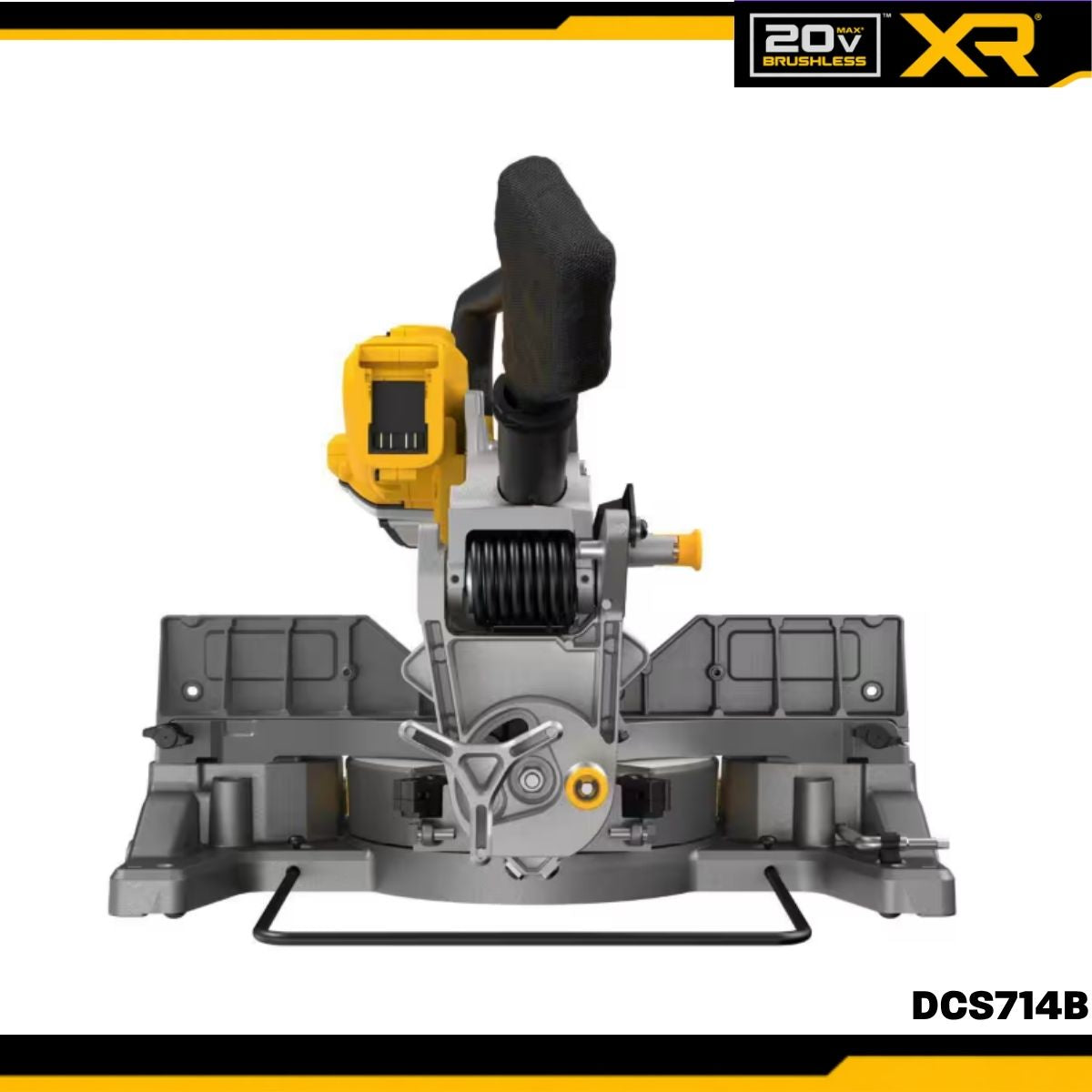 Sierra de inglete inalambrica de 10" doble bisel 20V XR Dewalt DCS714B + bateria 5AH