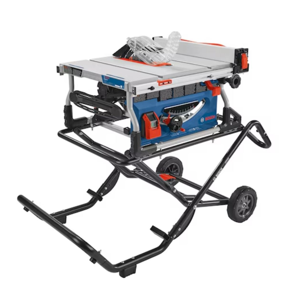 Sierra de mesa portatil de 10" con soporte con ruedas Bosch GTS15-10