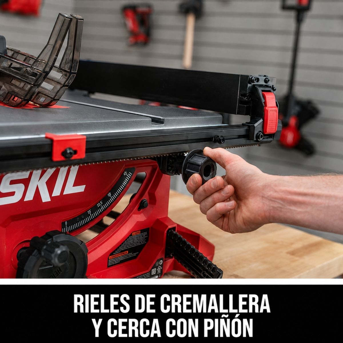 Sierra de mesa portatil de 8-1/4" con soporte plegable Skil TS6338-00