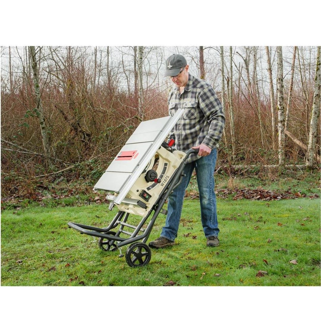 Sierra me mesa 10" y 2 hp Shop Fox W1875 + Sierra de Inglete de 12" doble bisel Dewalt DWS779