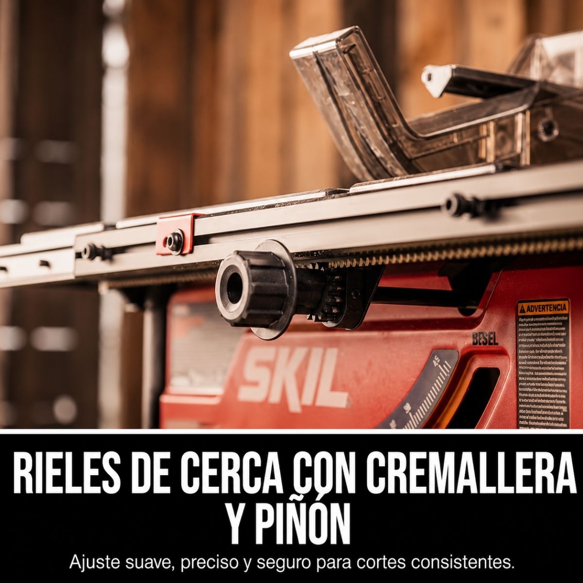 Sierra de mesa portatil de 10" y 15 Amp con soporte plegable Skil TS6307-00