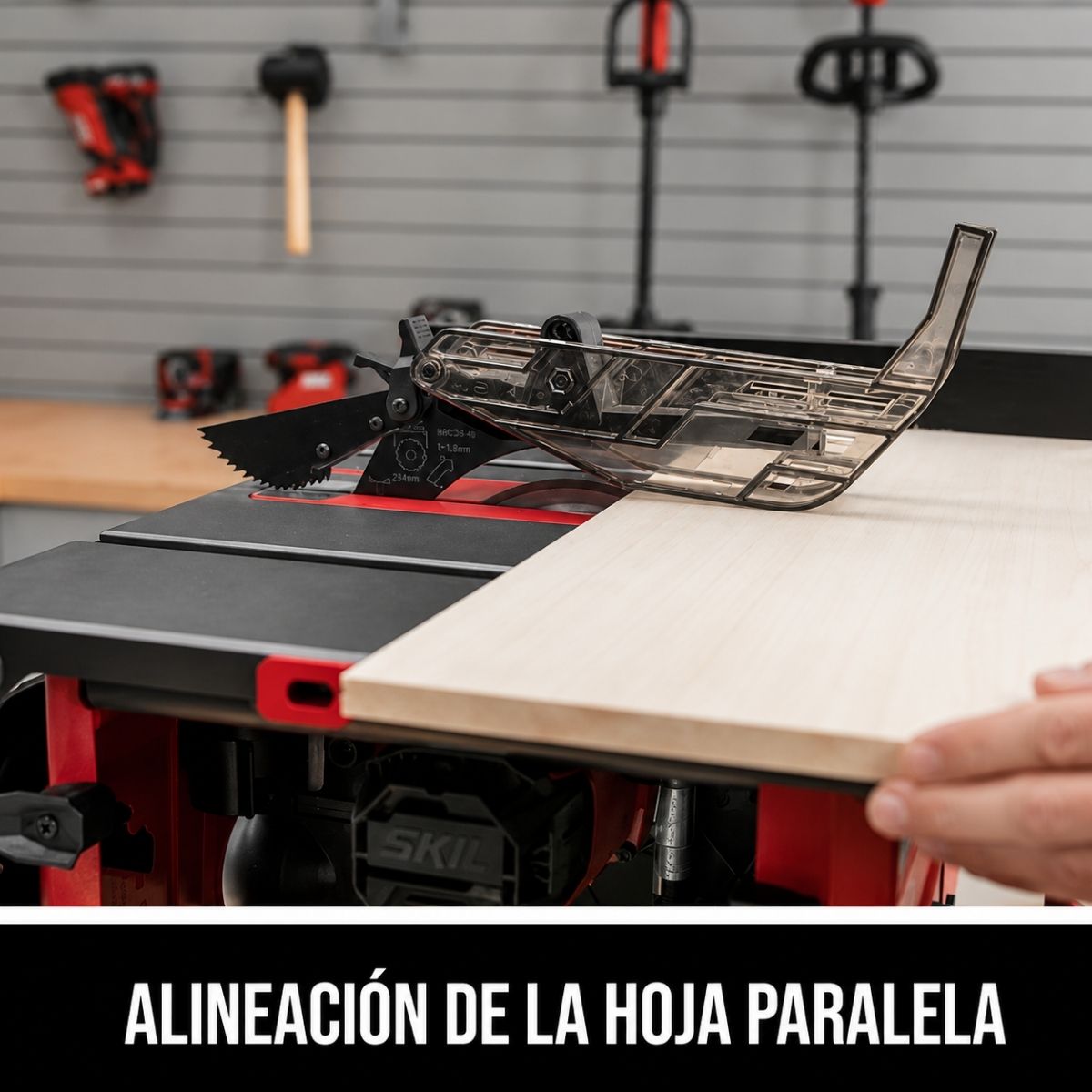 Sierra de mesa portatil de 8-1/4" con soporte plegable Skil TS6338-00
