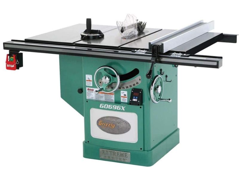 Sierra de mesa de 12" y 5 HP 220V Serie Extreme Grizzly G0696X