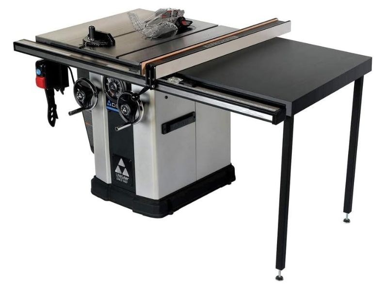 Sierra de mesa de gabinete de 10" y 3 HP 220V Delta 36-L352