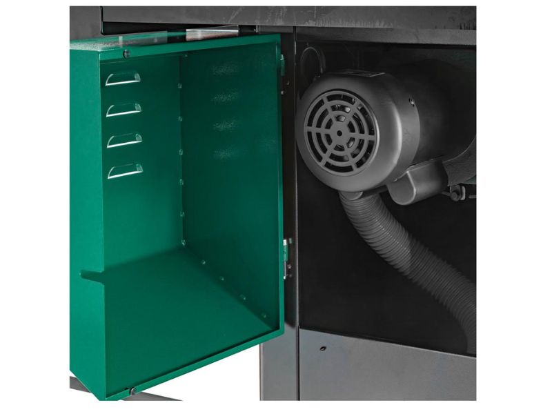 Sierra de mesa de gabinete de servicio pesado de 10" y 5 HP trifásica Grizzly G0652