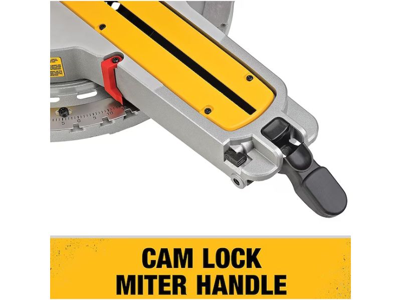 Sierra ingletadora deslizante de doble bisel de 12" tecnologia XPS DeWalt DWS780