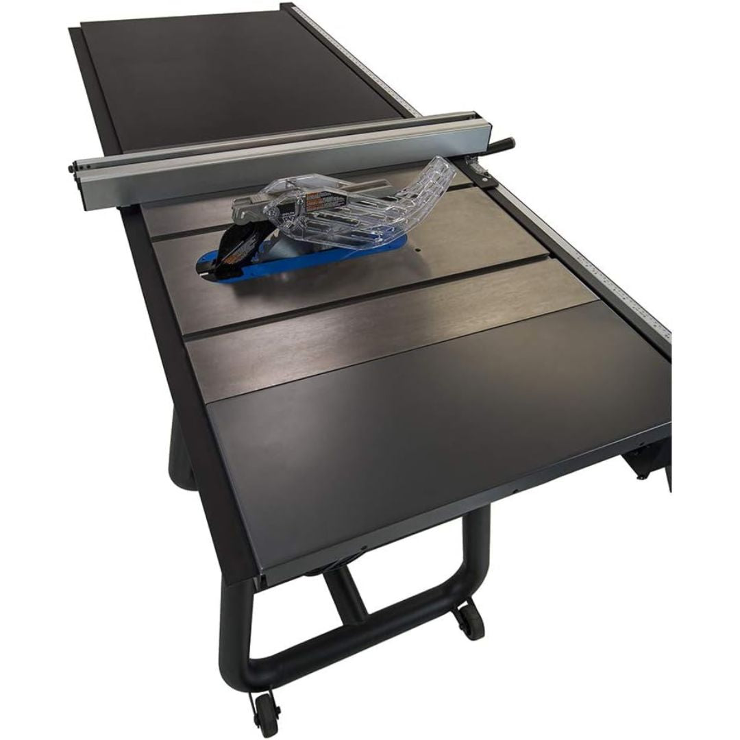 Sierra de mesa de 10" con capacidad de corte de 52" y alas de extensión de acero Delta 36-5052T2