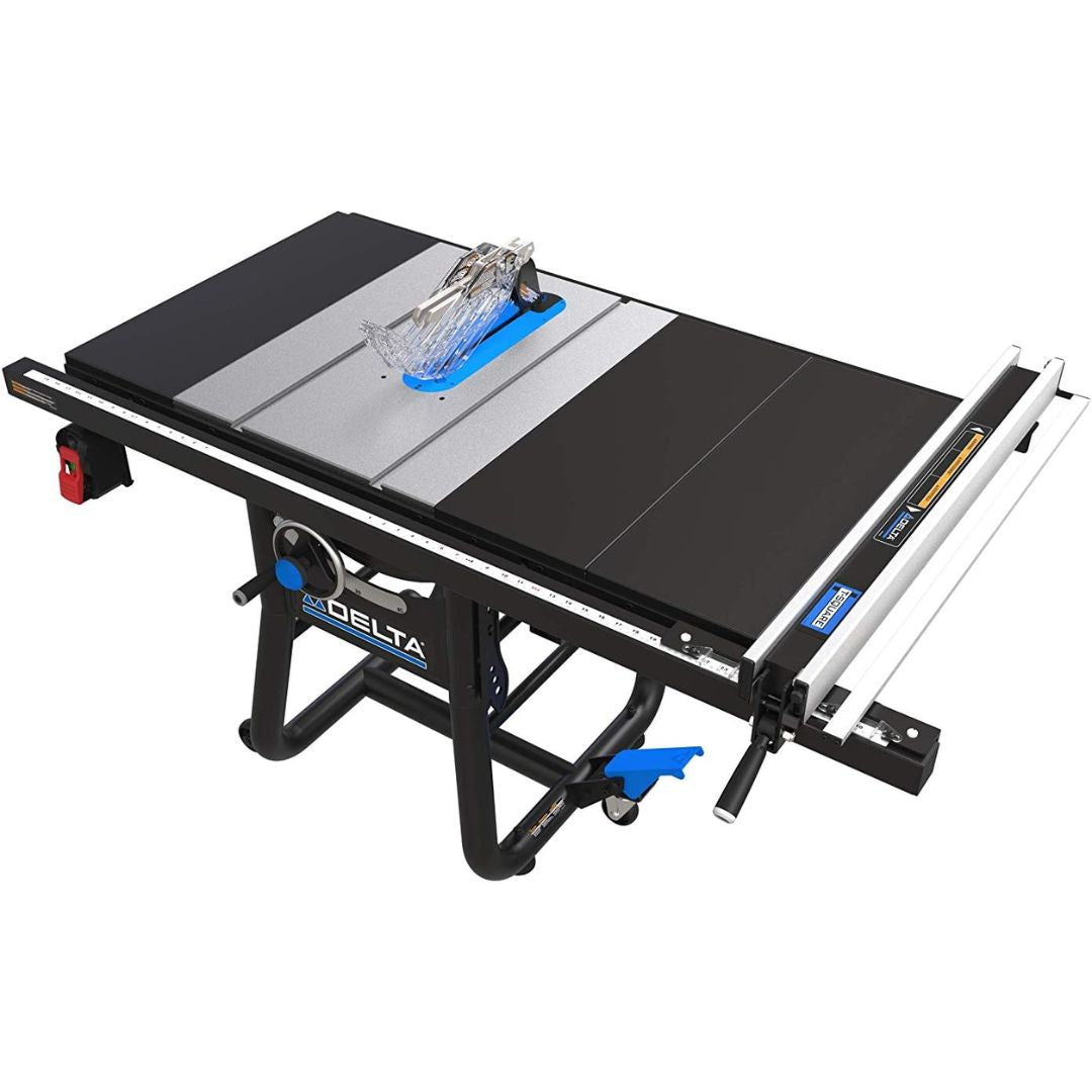 Sierra de mesa tipo contratista de 10" y ala de extensión Delta 36-725T2