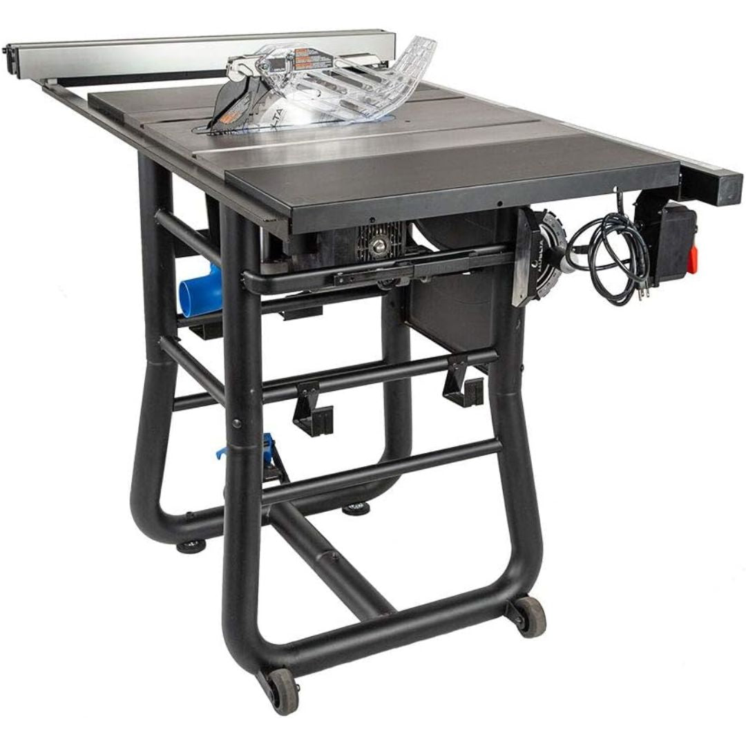 Sierra de mesa tipo contratista de 10" y ala de extensión Delta 36-725T2