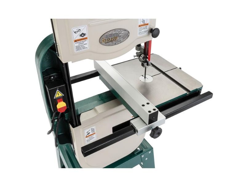 Sierra de cinta para madera de 14" y 3/4 HP Grizzly Industrial G0580