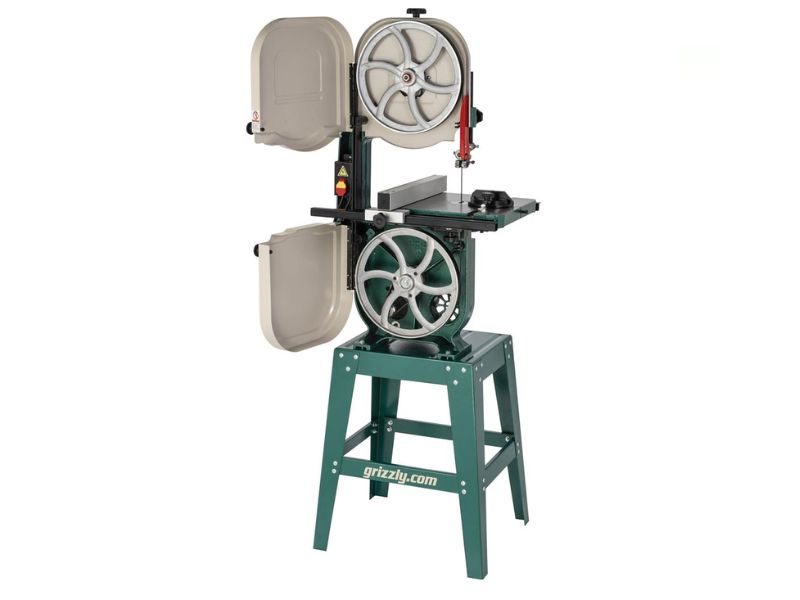 Sierra de cinta para madera de 14" y 3/4 HP Grizzly Industrial G0580