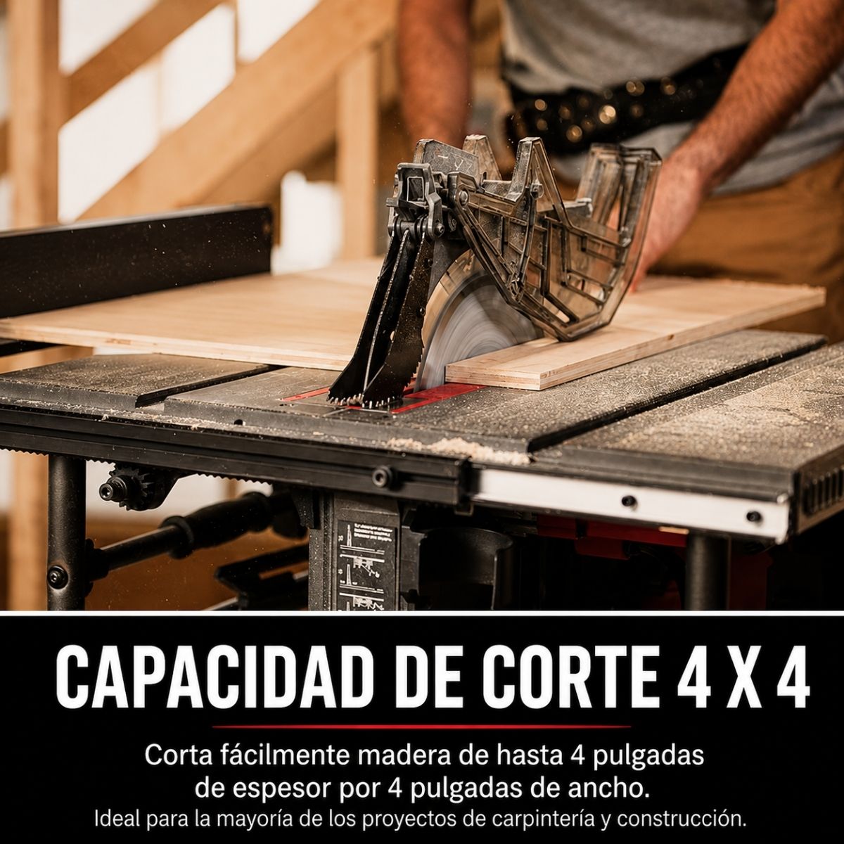 Sierra de mesa portatil de 10" y 15 Amp con soporte plegable Skil TS6307-00