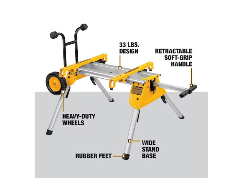 Soporte rodante para sierras de banco Dewalt DW7440RS