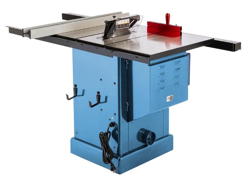 Sierra de mesa de gabinete de 10" y 3 HP 220V con lectura digital DRO South Bend SB1110