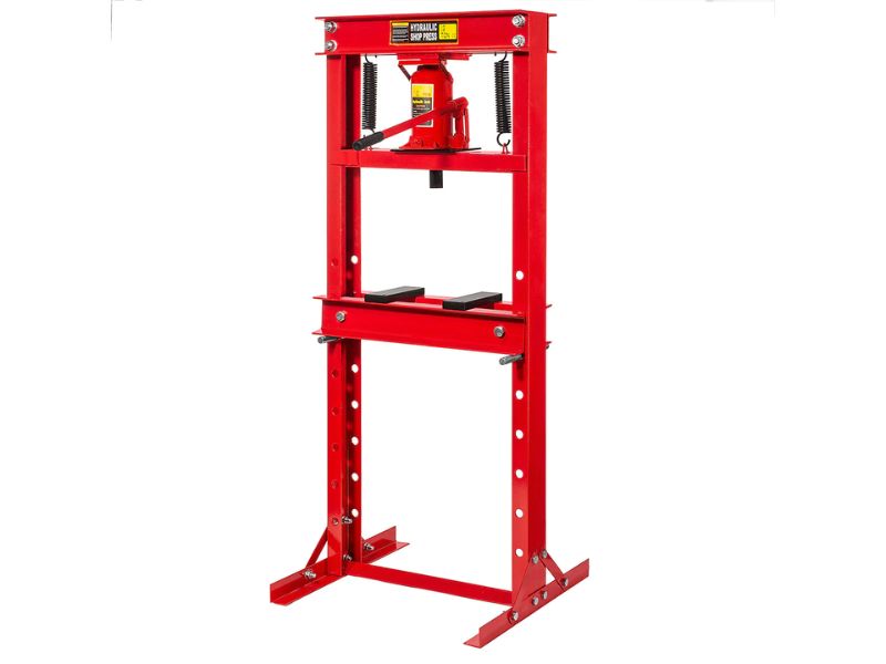 Prensa hidráulica neumática de 12 Ton de servicio pesado Stark USA