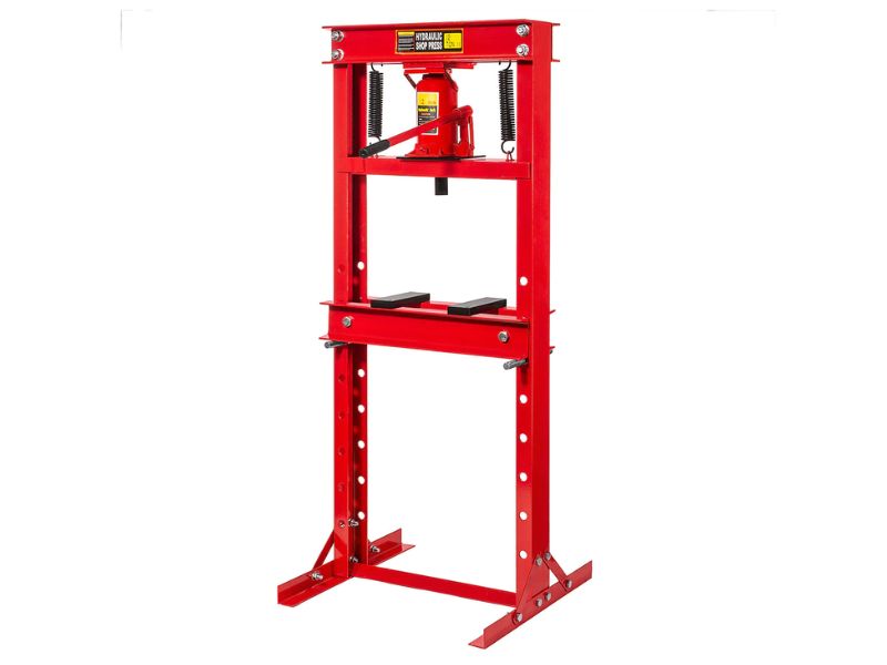 Prensa hidráulica neumática de 12 Ton de servicio pesado Stark USA