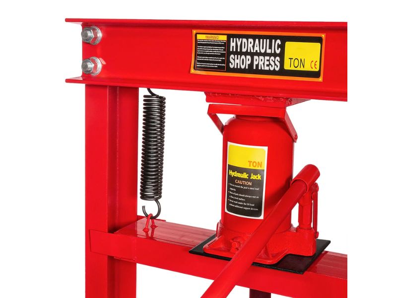 Prensa hidráulica neumática de 12 Ton de servicio pesado Stark USA