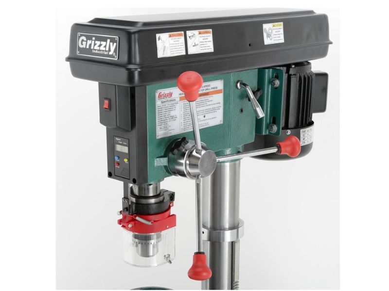 Taladro de columna de 14" con laser y DRO Grizzly G0794