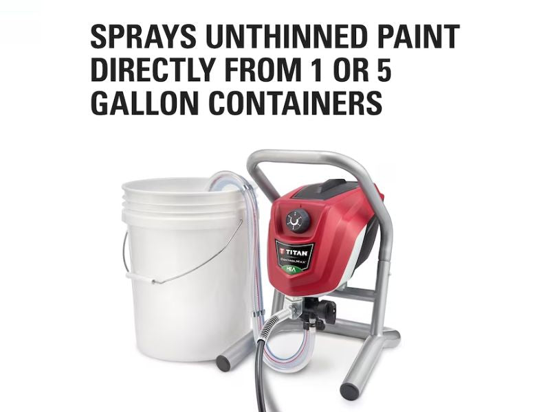 Máquina para pintar pulverizadora de pintura airless Titan Control Max 1700 0580009