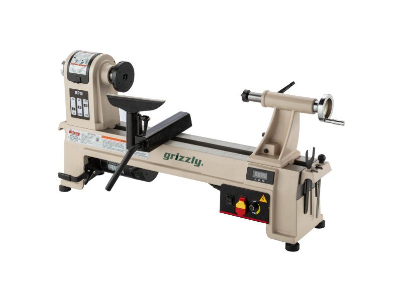 Torno de banco para madera de 14" x 20" de velocidad variable Grizzly G0844