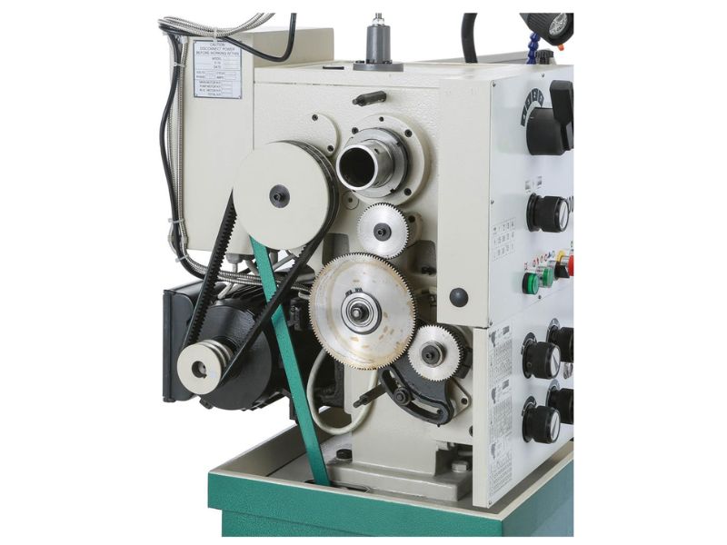 Torno para armería de metal de 14" x 40", 2-1/2 HP, con DRO Grizzly G0824