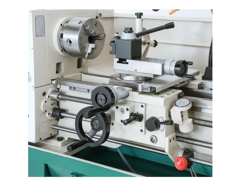 Torno para armería de metal de 14" x 40", 2-1/2 HP, con DRO Grizzly G0824