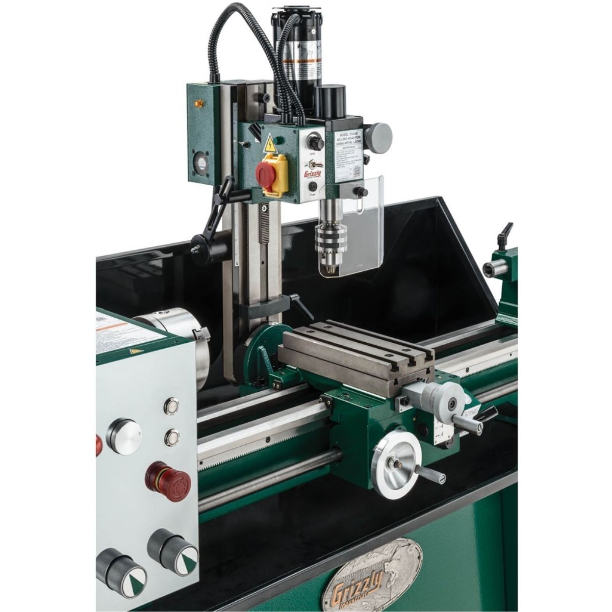 Torno fresadora de velocidad variable de 10" x 30" Grizzly