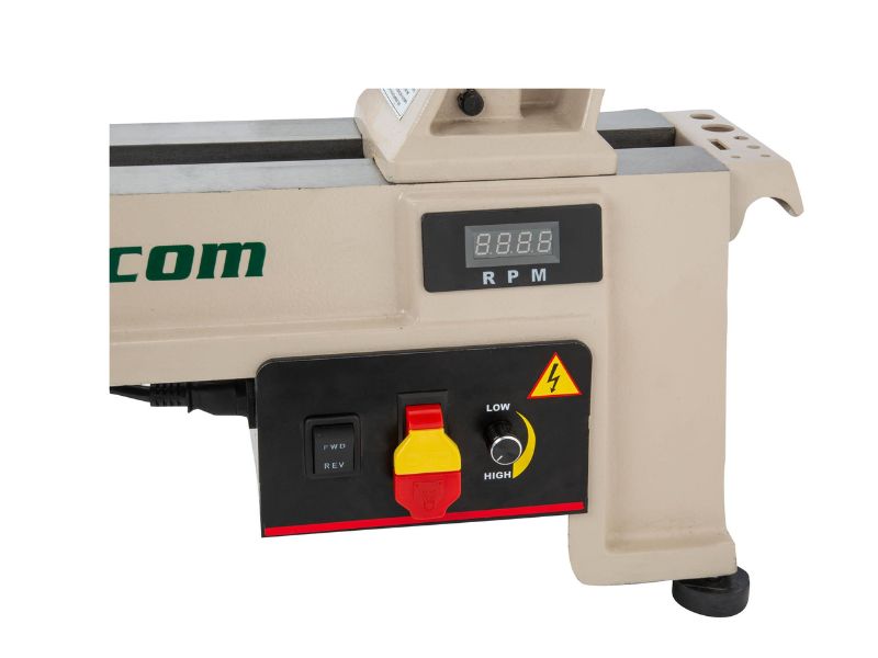 Torno de banco para madera de 14" x 20" de velocidad variable Grizzly G0844