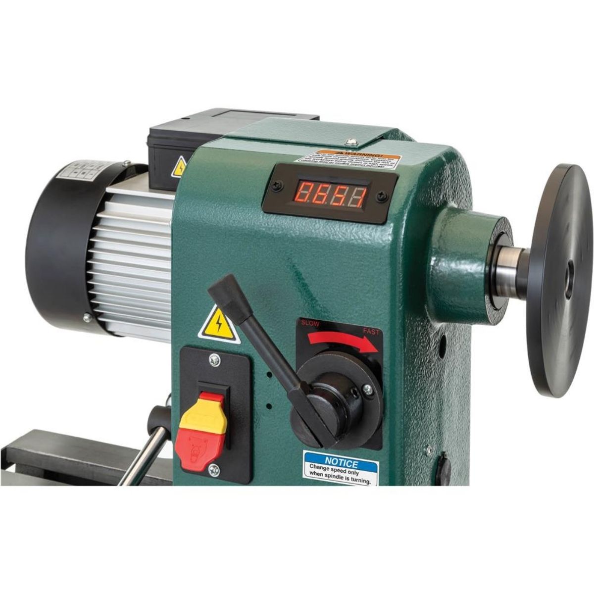 Torno para madera de 16" x 46" con lectura digital DRO Grizzly G0987
