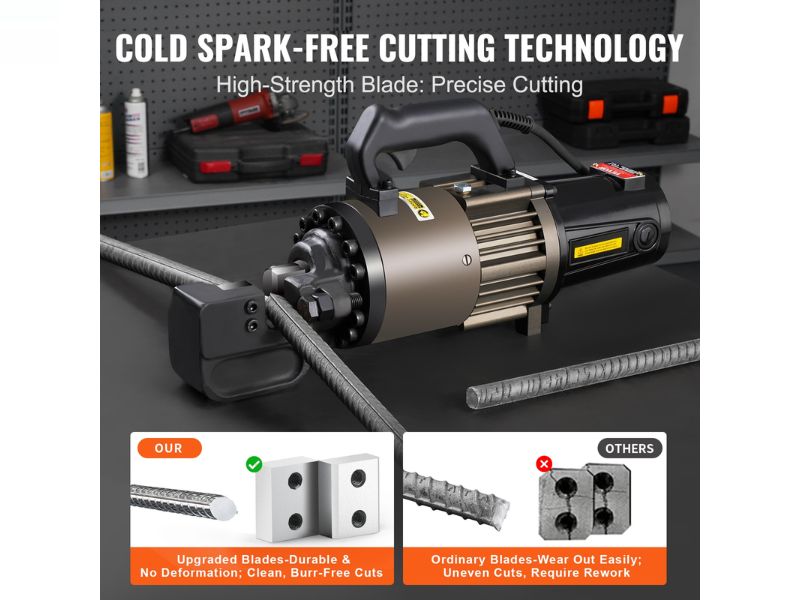 Cortadora hidraulica de varilla portatil hasta 1-1/4" 32 mm Vevor RC32