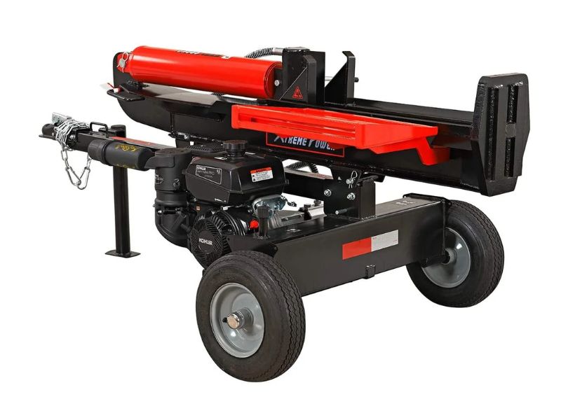 Cortadora de leña partidor de troncos 25 Ton con motor Kohler de 6.5 HP XtremepowerUS 65068