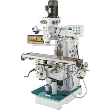 Fresadora horizontal/vertical G0827 de 11 x 50 Inch y 2 HP con DRO