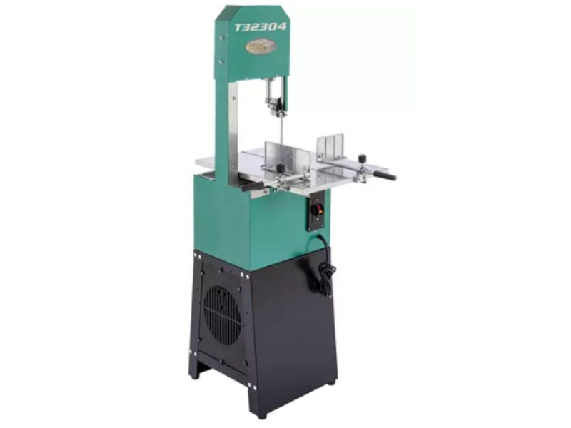 Sierra de cinta cortadora de carne y hueso de 10" con molino 3/4 HP Grizzly Industrial