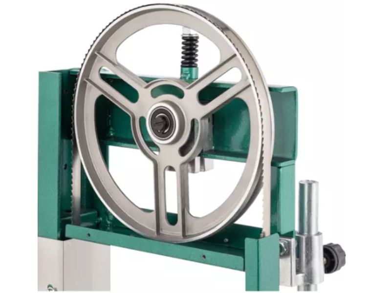 Sierra de cinta cortadora de carne y hueso de 10" con molino 3/4 HP Grizzly Industrial