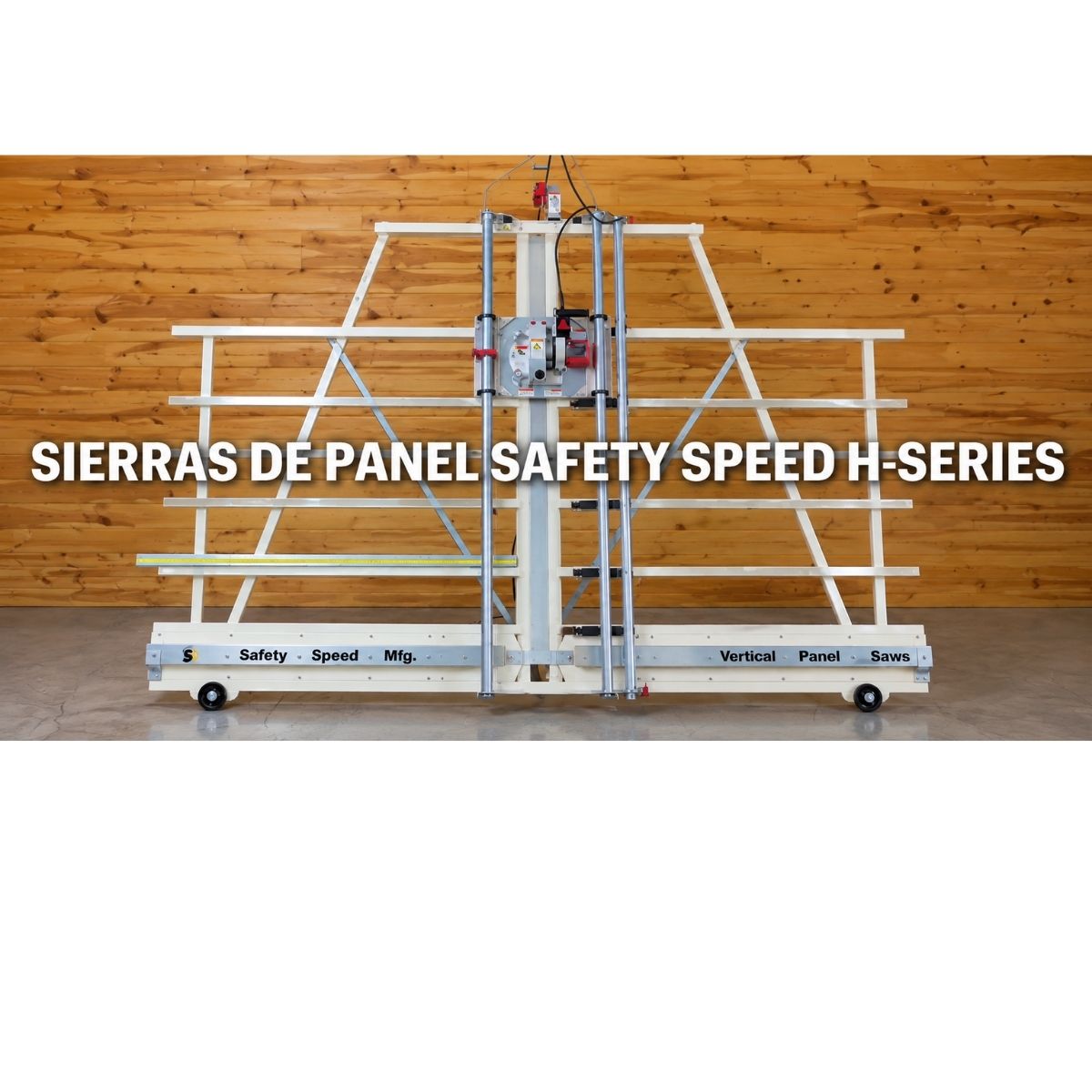 Sierra de paneles vertical y horizontal con altura de corte de 64" Safety Speed H5-64