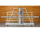 Sierra de paneles vertical y horizontal con altura de corte de 64" Safety Speed H5-64