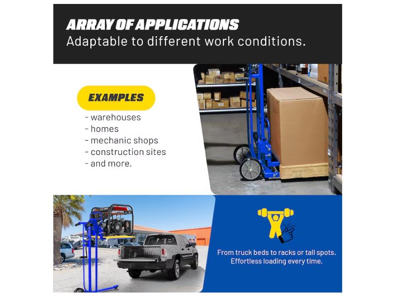 Apilador manual de tarimas pallets de 330 lbs / 150 kgs Goodyear GUO130